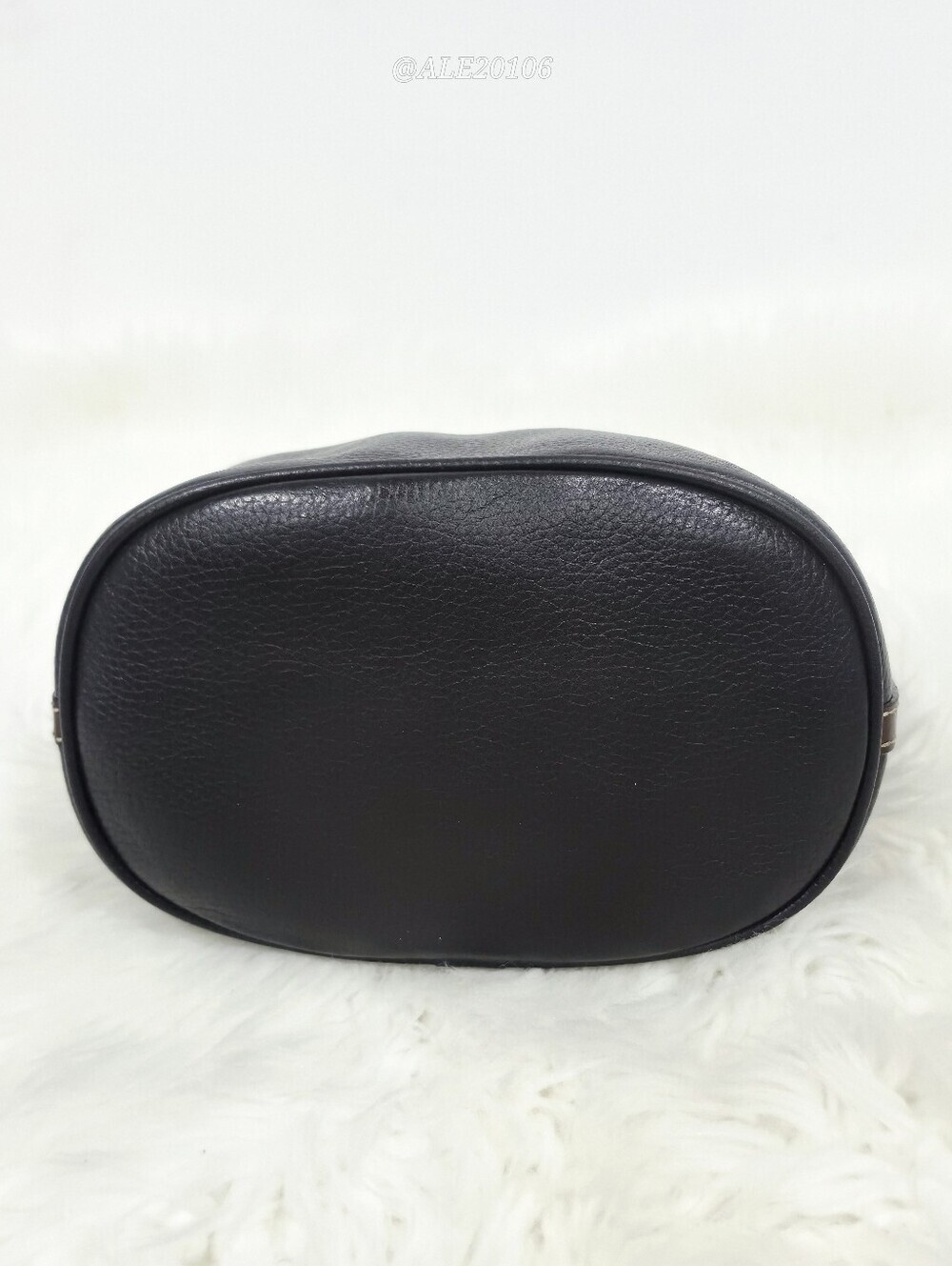 Dooney & Bourke Dark Brown Leather Hobo Shoulder Bag Pebbled Leather Purse - Picture 8 of 12